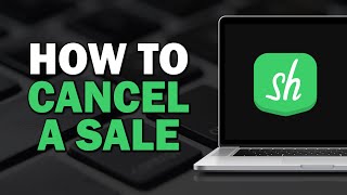 How to Cancel a Sale on Shpock Quick Tutorial [upl. by Binnings]