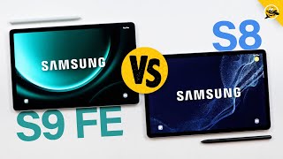 EASY CHOICE Galaxy Tab S9 FE vs Galaxy Tab S8 [upl. by Wilkens949]