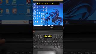 How To Refresh Laptop Shortcut key🔃 shorts techysanjay [upl. by Nedac991]