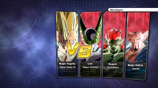 XV2  Requested match PC Majin Vegeta SSJ2 vs Cell Super PerfettoBojack Full PowerMajin Dabra [upl. by Job]