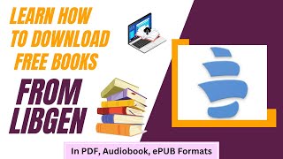 How To Download Books From LibGenStep by step guide to get free books [upl. by Nanah]