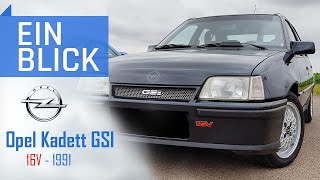 Opel Kadett GSI 16V 1991  Ein Musterbeispiel für sportliche Kompakte [upl. by Rolyak]