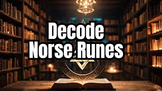 Decoding Ancient Norse Runes Unveiling Their Mysteries [upl. by Aivizt2]