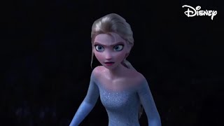 Frozen 2  Elsa vs The Dark Waters Clip  HD 1080p Blu Ray [upl. by Notkcorb]