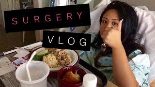 VLOG my knee surgery  hospital vlog [upl. by Nylecsoj]