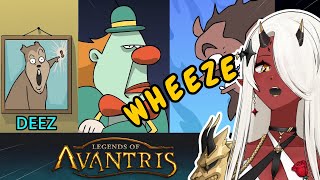 FUNNY DND SHORTS l Legends of Avantris Reaction l Chuckles Betsy Torbek Peggy Gricko etc [upl. by Eulalia]