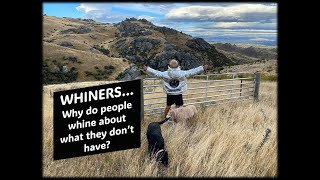 WHINERS…Why do people whine about what they don’t havewith Rowie McEvoy [upl. by Hgielyak560]