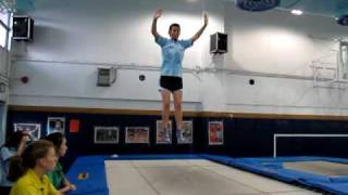 Y10 GCSE PE Trampoline  Michelle [upl. by Tye211]