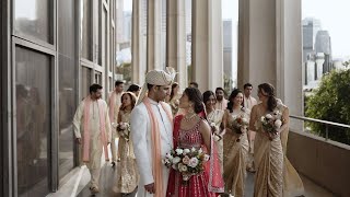 Mixed IndianKorean Traditional Wedding Downtown LA [upl. by Moazami]