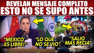 MARTES BOOM ESTO NO SE DIJO ¡DISCURSO COMPLETO DE CLAUDIA ALAZRAKI TRUENA VS LA PRESIDENTA [upl. by Oiramat]