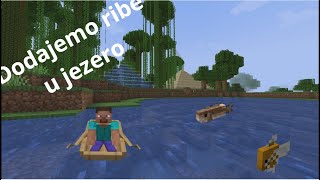 Stavljamo ribe u jezero Minecraft ep 84 [upl. by Stillmann]