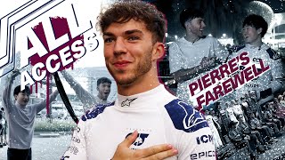 ALL ACCESS  Pierre Gaslys Farewell [upl. by Marje170]