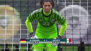 ALEMANIA VS MEXICO RONDA DE PENALES  COPA CONFEDERACIONES RUSIA 2017 [upl. by Akieluz]