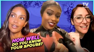 Supergirls Chyler Leigh and Azie Tesfai Play Newlywed Game with Batwomans Javicia Leslie [upl. by Mirella]