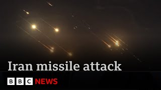 Iran threatens new “crushing attack” on Israel after launching more than 180 missiles  BBC News [upl. by Frayda]