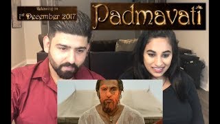 Padmavati Official Trailer  Shahid Deepika Ranveer  SLB  Reaction by RajDeep [upl. by Melak881]