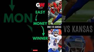 College Football Picks  UNLV vs Kansas  Week 3  shorts [upl. by Johathan]