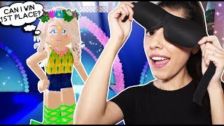 I PICKED MY PAGEANT OUTFIT BLINDFOLDED and WON  ROBLOX  Royale High [upl. by Aicatsan]