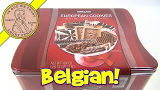 European Cookies With Belgian Chocolate Costco Kirkland Signature Cookies [upl. by Cailean]