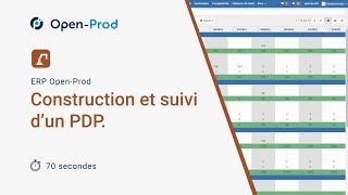 Production  Construisez et suivez votre plan directeur de production PDP [upl. by Fiedling]