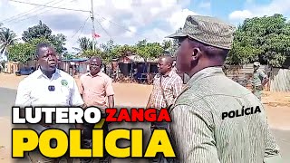 Lutero SIMANGO Zangado Com a Polícia Dá Aula de Sapiência [upl. by Demaria]