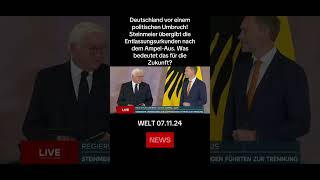 Christian Lindner  Entlassungsurkunde bundestag wahlen nachrichten politik bundestagswahl2025 [upl. by Haeel79]