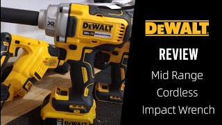 DeWalt 20V MAX XR Mid Range Cordless Impact Wrench  DCF894HB  Review [upl. by Latouche499]