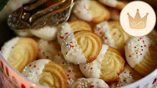 MEINE BESTEN BUTTERPLÄTZCHEN😍👌🏻 Einfache Plätzchen backen 😋 Rezept von SUGARPRINCESS 💝 [upl. by Pacificia965]