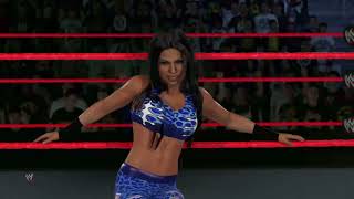 Mickie James vs Melina RAW 2008 [upl. by Kirby]