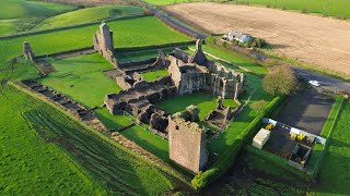 Crossraguel Abbey Maybole South AyrshireDJI Mini3 4K Drone [upl. by Iliam271]