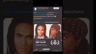 FAB MORVAN MILLI VANILLI AND THE WINNER IS MILLI VANILLI FOR BEST MUSIC DOCUMENTARY GRIERSON AWARDS [upl. by Koball]