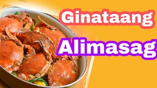 HOW TO COOK GINATAANG ALIMASAG RECIPE andeng channel [upl. by Art]