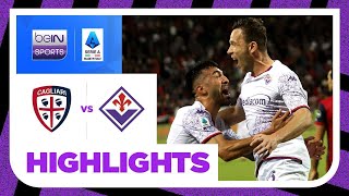 Cagliari 23 Fiorentina  Serie A 2324 Match Highlights [upl. by Deacon899]