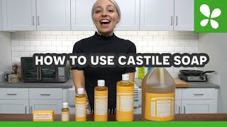 How To Use Dr Bronners Castile Soap [upl. by Silverstein]