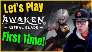 AWAKEN  Astral Blade First Look  New Action Platformer Gameplay amp First Boss Fight PS5PC [upl. by Yasibit]