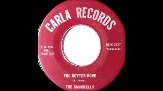 The Gambrells ‎– You Better Move Pain In My Heart1966 Carla 2527 [upl. by Fulmer]