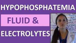 Hypophosphatemia Fluid amp Electrolytes Nursing Students Made so Easy NCLEX Review [upl. by Nicki]