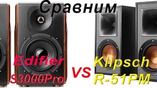 Klipsch R51PM vs Edifier S3000Pro [upl. by Raney]