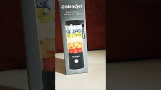 Blendjet 2 Black portable blender unboxing and testing blendjet shorts blendjet2 [upl. by Nauqel]