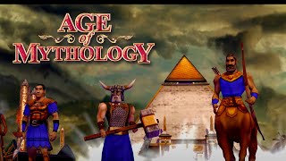 Age of Mythology Extended  Rebirth of Osiris Leaving Egypt Titan Difficulty [upl. by Angrist401]