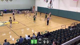 Cecil College vs Sullivan  NJCAA Basketball  121623 [upl. by Lehcor479]