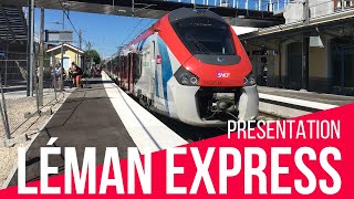 Présentation trains Léman Express [upl. by Colfin]