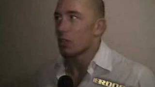 Post UFC 50 GSP Interview [upl. by Rakel301]