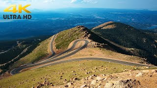 Complete Scenic Drive Down Pikes Peak 4K  Colorado Rocky Mountain Scenic Drive [upl. by Philipps]