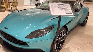 Aston Martin DB11 Butterfly Teal [upl. by Hanako635]