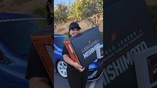 Mishimoto License Plate Relocation Kit Install  WRX 2022   Rockstar Garage Performance cartok [upl. by Isadore]