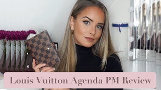 LOUIS VUITTON AGENDA PM REVIEW  INSERT SETUP  Dilara Bosak [upl. by Ysdnyl]