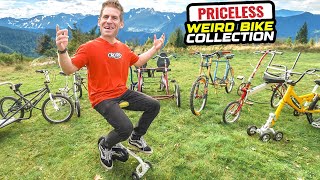 MY PRICELESS WEIRD BIKE COLLECTION [upl. by Nodnerb]