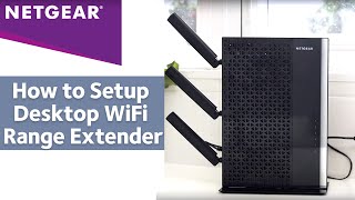 How to Setup NETGEAR Desktop WiFi Range Extender [upl. by Spalding]