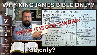 Why King James Only kjv kjb kingjames kjvonlyism kjvonly kjvbible kjvscripture kjvoice [upl. by Zeta]